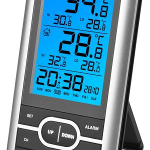 Meteorologická stanica Hyundai WS 1070 čierna/strieborná